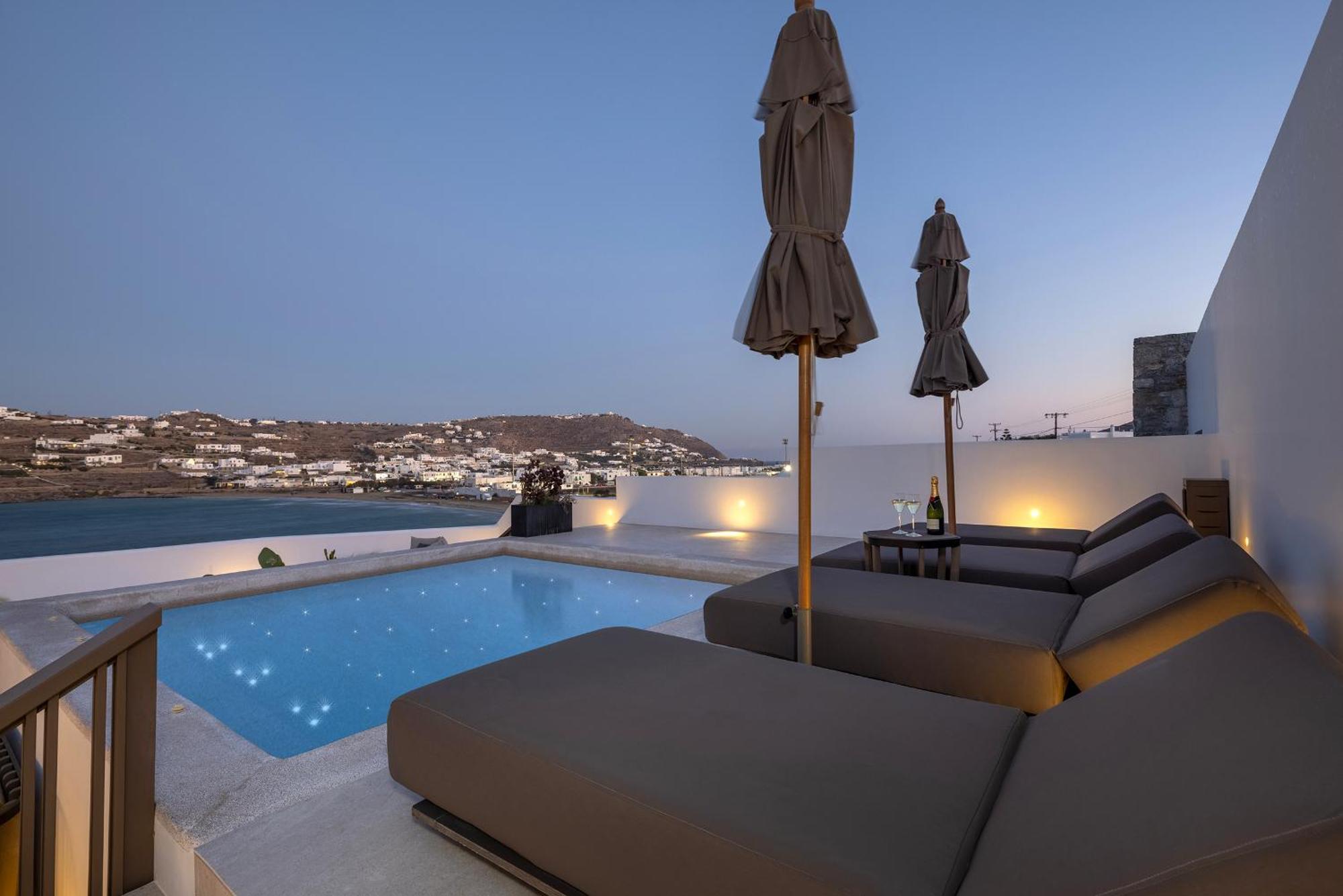 Aeonic Suites And Spa Mykonos Town Екстер'єр фото