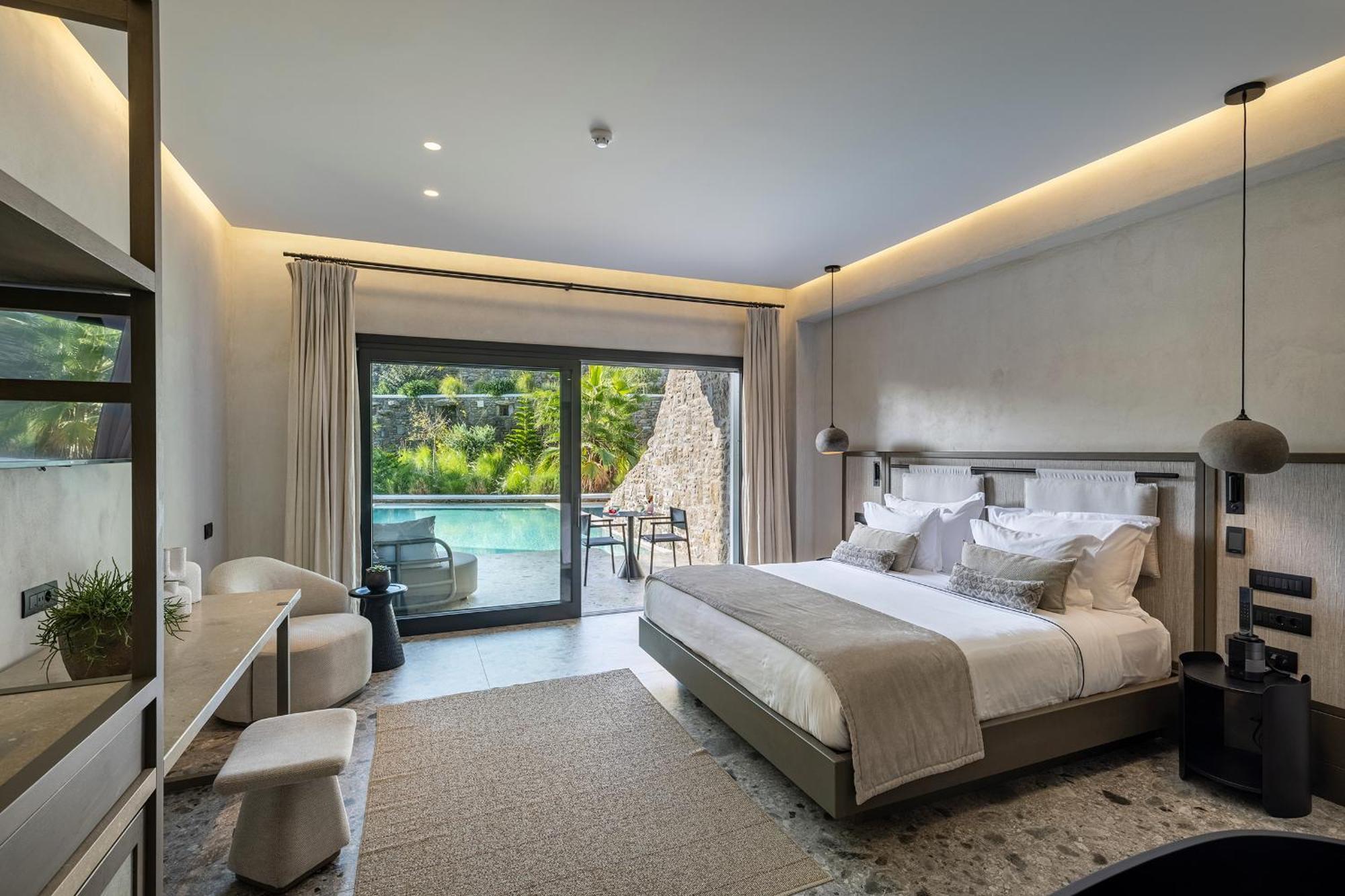 Aeonic Suites And Spa Mykonos Town Екстер'єр фото