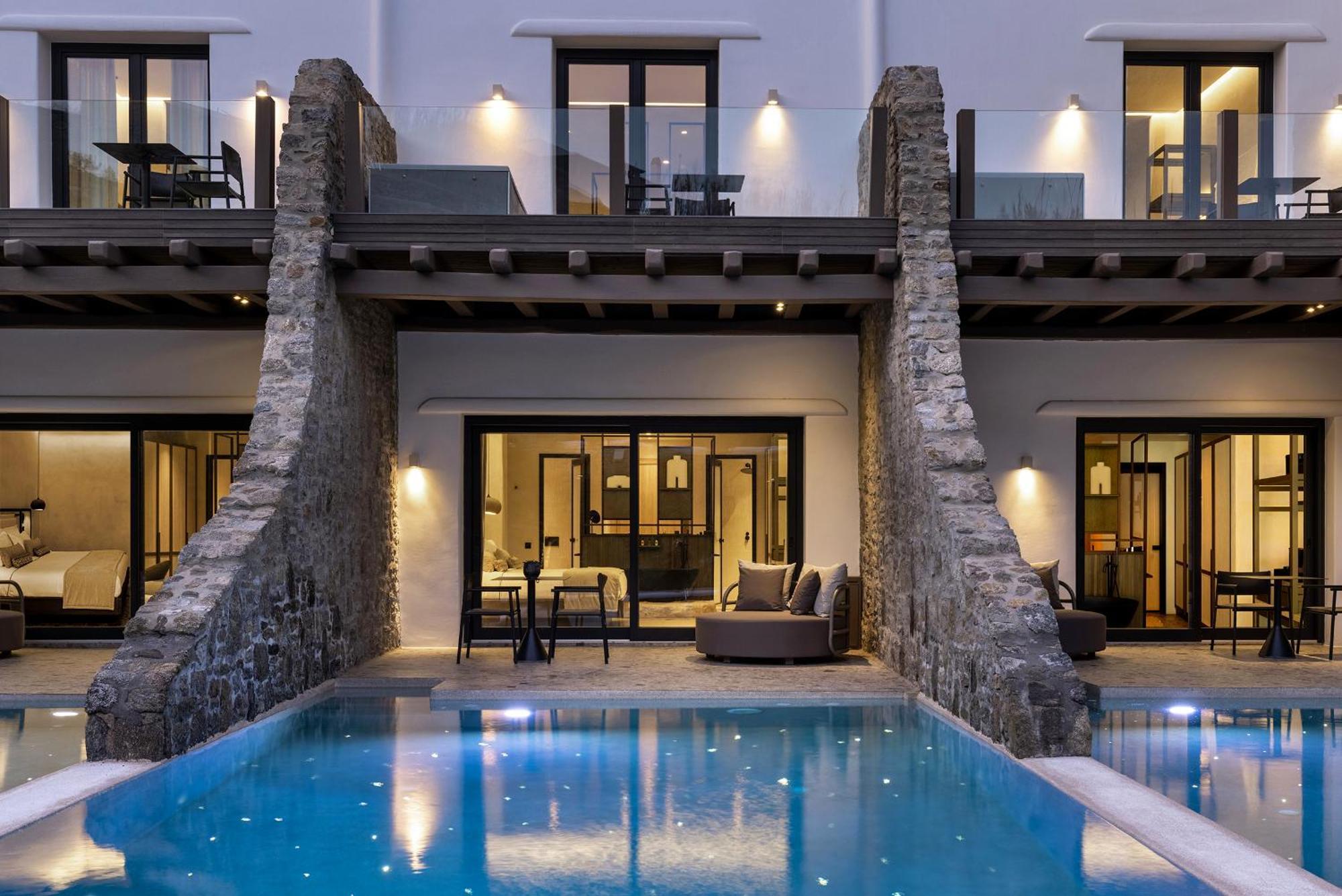 Aeonic Suites And Spa Mykonos Town Екстер'єр фото