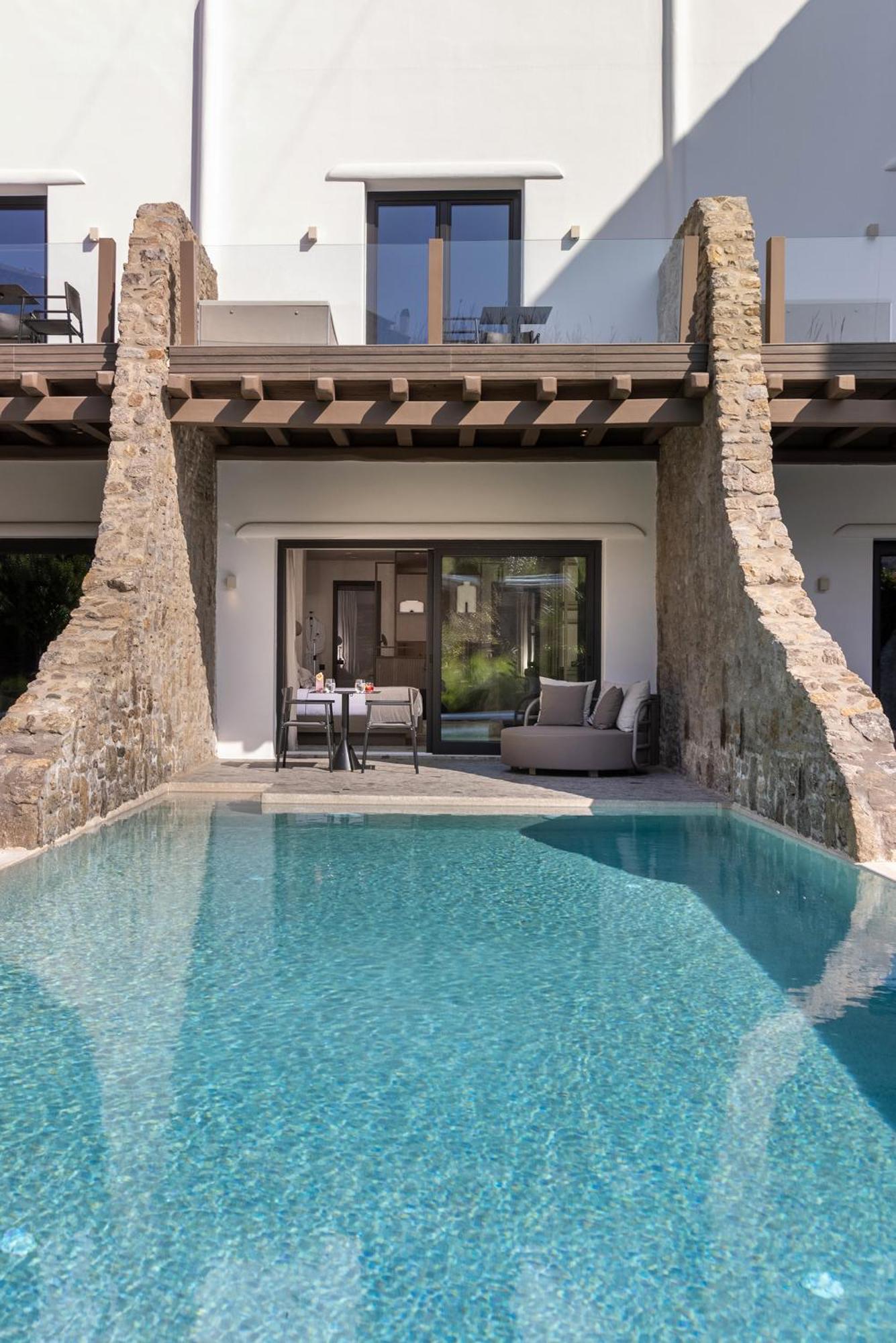Aeonic Suites And Spa Mykonos Town Екстер'єр фото