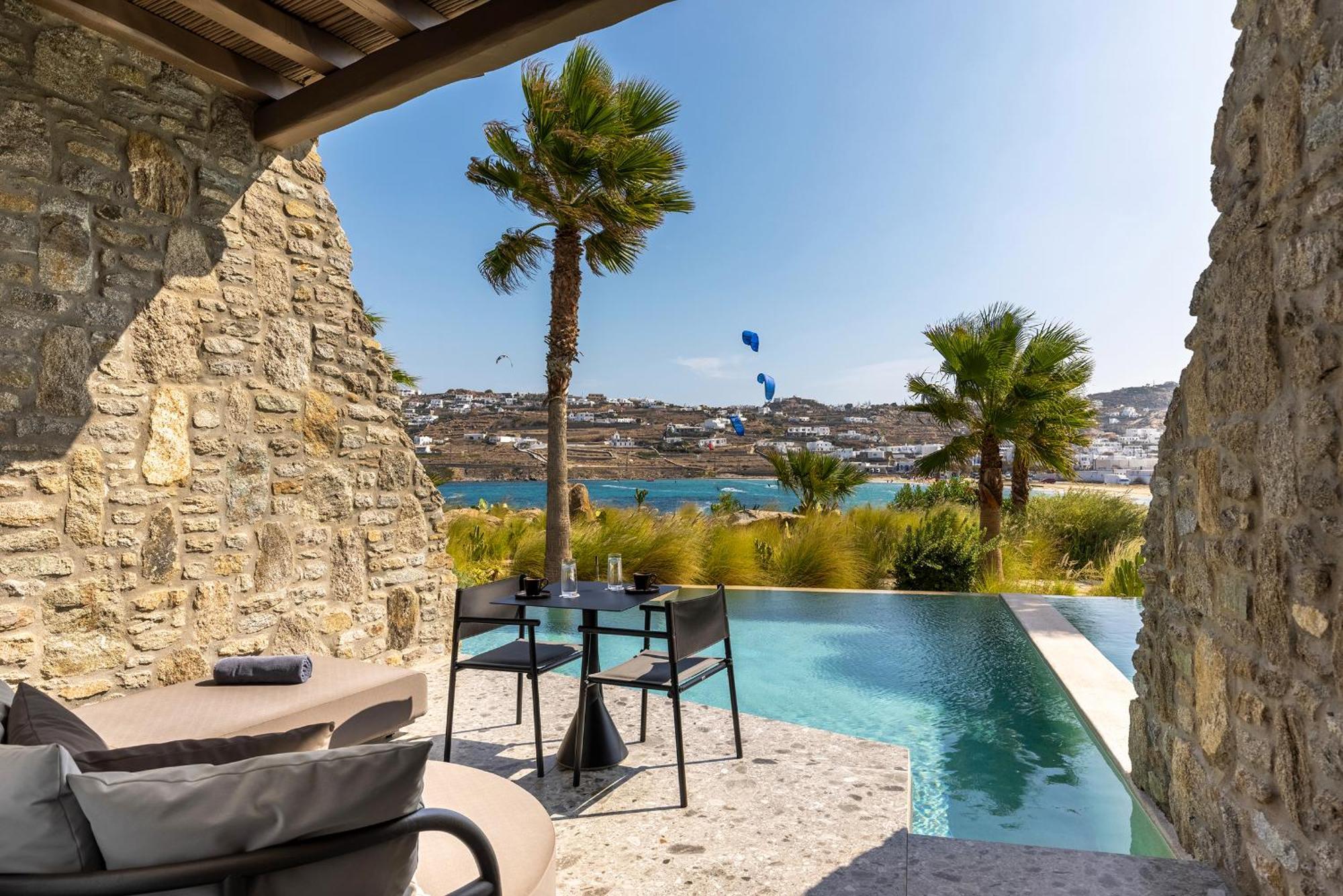 Aeonic Suites And Spa Mykonos Town Екстер'єр фото
