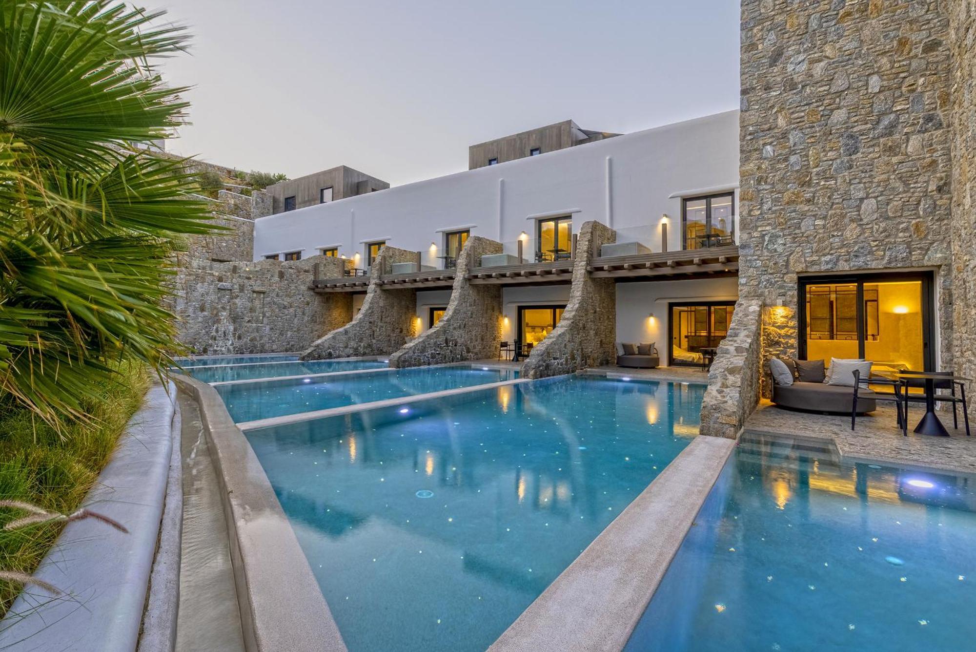Aeonic Suites And Spa Mykonos Town Екстер'єр фото