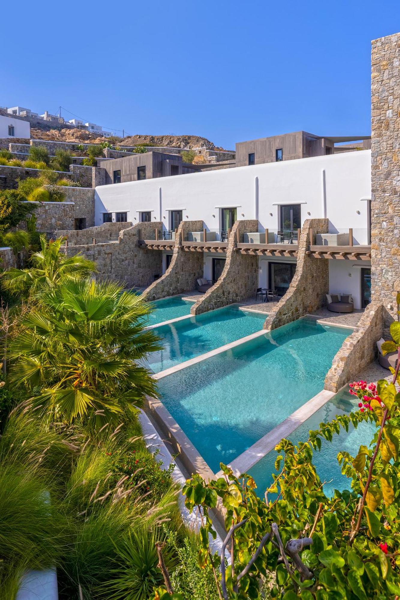 Aeonic Suites And Spa Mykonos Town Екстер'єр фото
